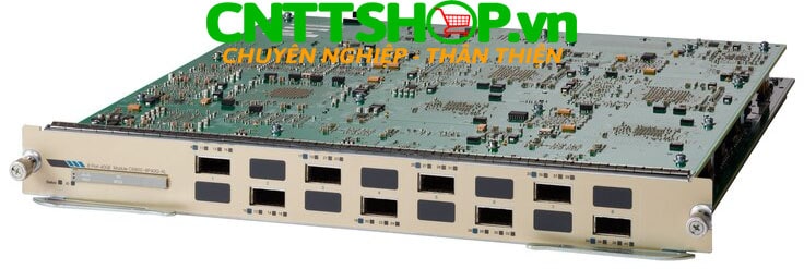 Cisco C6800-8P40G Catalyst 6800 8 Ports 40GE with dual integrated dual DFC4-E Line Card