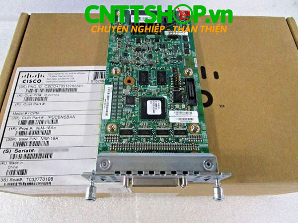 Cisco NIM-16A 16 Ports Asynchronous WAN Interface Module
