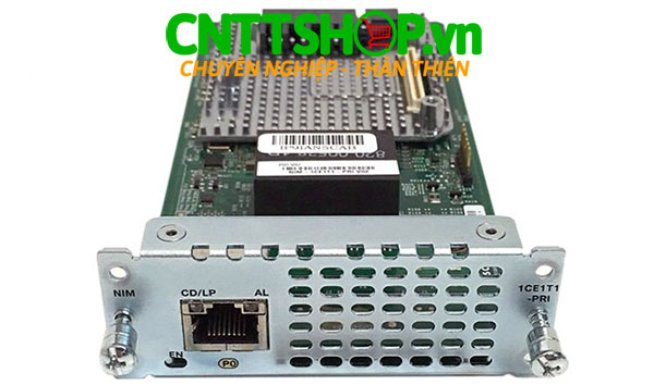 Cisco NIM-1CE1T1-PRI - 1 Port Multiflex Trunk Voice/Channelized Data T1/E1 ISDN PRI Module