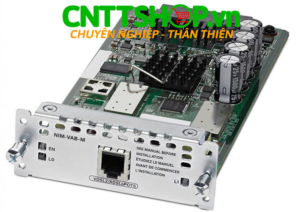 Cisco NIM-VAB-M - Multi Mode VDSL2/ADSL/2/2+ NIM Annex M
