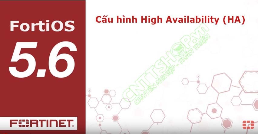 [FortiOS 5.6] Hướng dẫn cấu hình HA trên Firewall Fortigate