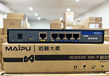 Maipu IGW500-100-P Internet Gateway, controller Wifi, 5x 1G PoE interfaces.