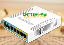 RB960PGS Router Mikrotik Hex PoE 5 Port 1G Ethernet with PoE, 1 Port SFP