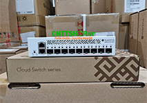 MikroTik CRS310-1G-5S-4S+IN 1x Gigabit Ethernet PoE In, 5x SFP, 4x SFP+