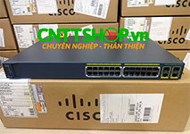 Switch Cisco WS-C2960+24PC-L 24 10/100 PoE + 2 T/SFP LAN Base