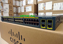 WS-C2960+48TC-L Cisco Catalyst 2960 Plus 48 Ports 10/100, 2 T/SFP LAN Base