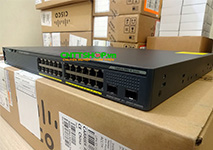 WS-C2960X-24PD-L Cisco Catalyst 2960X Stackable 24 Port GE, 2 SFP+ LAN Base