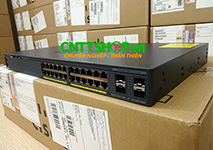 WS-C2960X-24TS-L Cisco Catalyst 2960X Stackable 24 Ports GE, 4 SFP, LAN Base