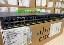 WS-C2960X-48LPS-L Cisco Catalyst 2960X Stackable 48GE PoE+ 370W, 4 SFP, LAN Base