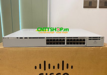 C9200-24P-A Switch Cisco Catalyst 9200 24 Port PoE+ 370W, Network Advantage