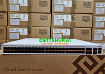 Switch Mikrotik CRS354-48P-4S+2Q+RM with 48x 1GbE, 4x SFP+, 2x QSFP+, RouterOS