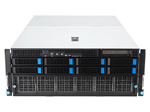Máy Chủ AI ASUS ESC8000A-E12 Dual-CPU, 8 GPU, 4U Rack Server