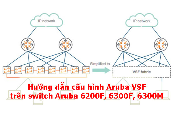 Aruba VSF là gì? Cấu hình VSF Stack trên Aruba CX 6200F 6300 Aruba VSF là gì? Cấu hình VSF Stack trên Aruba CX 6200F 6300