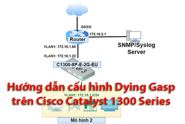 Hướng dẫn Cấu hình Dying Gasp trên Switch Cisco Catalyst 1300 Series