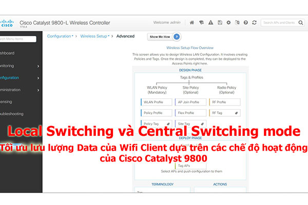 Tối ưu lưu lượng người dùng trên Cisco Catalyst 9800