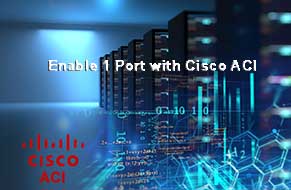 Hướng dẫn Enable 1 cổng switch Cisco ACI, No Shutdown port Cisco APIC