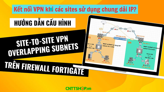 Cấu hình VPN Site to Site Overlapping Subnets trên Fortigate Cấu hình VPN Site to Site Overlapping Subnets trên Fortigate