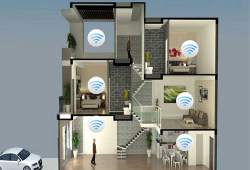 Tư vấn giải pháp Wifi hiệu quả cho nhà nhiều tầng