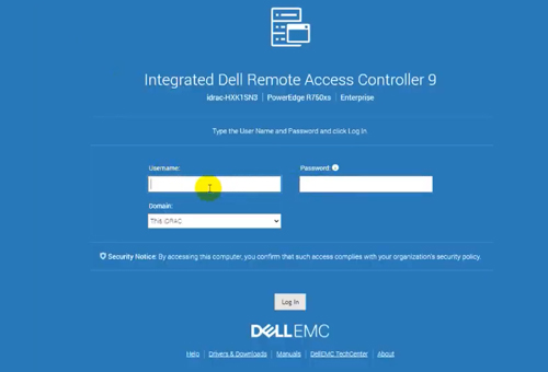 Cấu Hình IP và Tài khoản iDRAC9 Trên Server DELL PowerEdge bằng màn hình