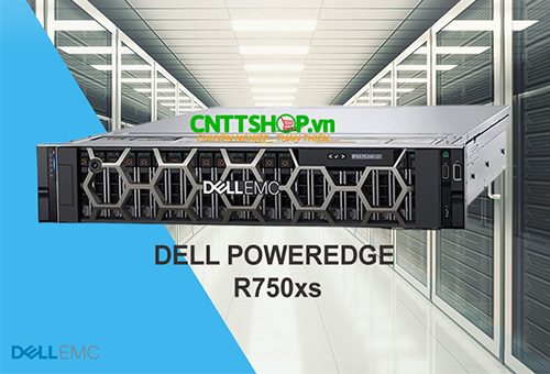 Máy chủ Dell PowerEdge EMC R750xs - Hiệu Năng Đỉnh Cao, Khả Năng Nâng Cấp Mạnh Mẽ
