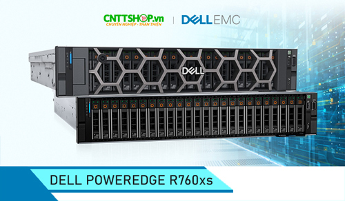 Máy chủ Dell PowerEdge R760xs - Sức mạnh toàn diện cho lưu trữ và xử lý dữ liệu Máy chủ Dell PowerEdge R760xs - Sức mạnh toàn diện cho lưu trữ và xử lý dữ liệu