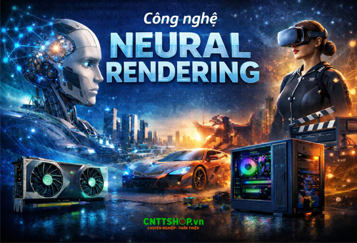 Công nghệ Neural Rendering đã thay đổi các công việc đồ hoạ chuyên sâu như thế nào?