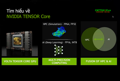NVIDIA TENSOR Core là gì: Công nghệ tính toán hiệu suất cao cho các mô hình hàng nghìn tỷ tham số