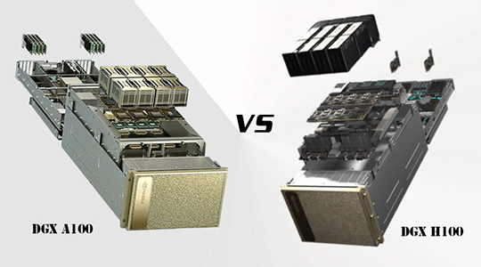 So Sánh Hệ Thống Máy Chủ NVIDIA DGX H100 và DGX A100