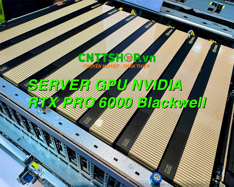 Máy chủ Rack 2U/4U tích hợp GPU NVIDIA RTX Pro 6000 - Sức mạnh Ai thế hệ mới Máy chủ Rack 2U/4U tích hợp GPU NVIDIA RTX Pro 6000 - Sức mạnh Ai thế hệ mới