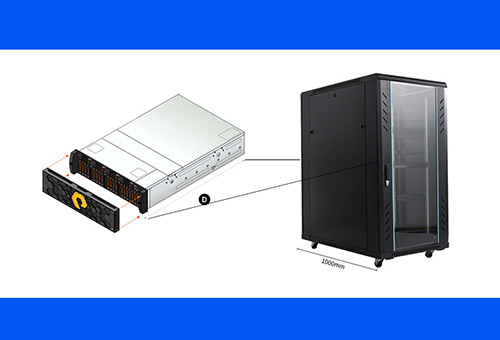 Kích thước D tủ Rack là gì? Cách xác định chiều sâu phù hợp của tủ Rack