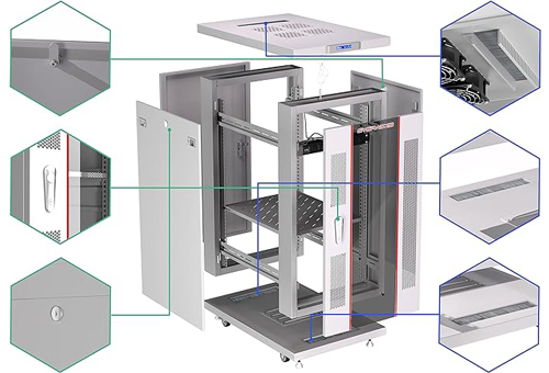 Tủ Rack là gì? ứng dụng, lợi ích và các thông số quan trọng