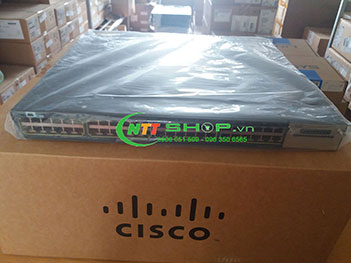 Switch Cisco WS-C3560X-48T-S 48 Port IP Base hàng mới 100% , full box