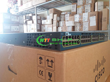 Switch Cisco WS-C3560X-48T-S 48 Port IP Base hàng mới 100% , full box