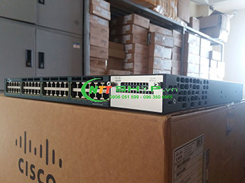 Switch Cisco WS-C3560X-48T-S 48 Port IP Base hàng mới 100% , full box
