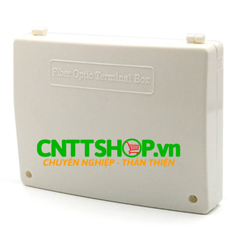 ODF 4FO Hộp phối quang gắn tường đủ phụ kiện vỏ nhựa