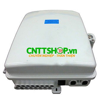 ODF 12FO Hộp phối quang ngoài trời đủ phụ kiện vỏ nhựa