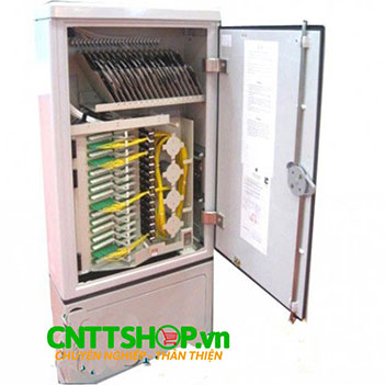 ODF 144FO  144 ( Core) Hộp phối quang ngoài trời đủ phụ kiện vỏ thép