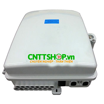 ODF 16FO (16 core) Hộp phối quang ngoài trời đủ phụ kiện vỏ nhựa