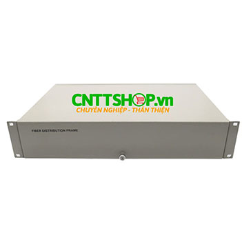 ODF 36FO Hộp phối quang gắn tủ rack đủ phụ kiện vỏ thép sơn tĩnh điện