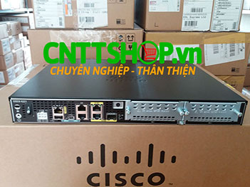 ISR4321-VSEC/K9 Cisco ISR 4321 Bundle w/UC & SEC License, CUBE-10