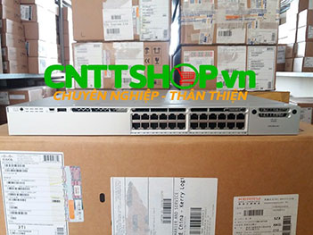 WS-C3850-24T-E Cisco Catalyst 3850 Stackable 24 Port Data IP Services