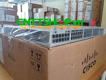 WS-C3850-48T-S Cisco Catalyst 3850 Stackable 48 Port Data IP Base