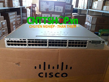 WS-C3850-48T-S Cisco Catalyst 3850 Stackable 48 Port Data IP Base