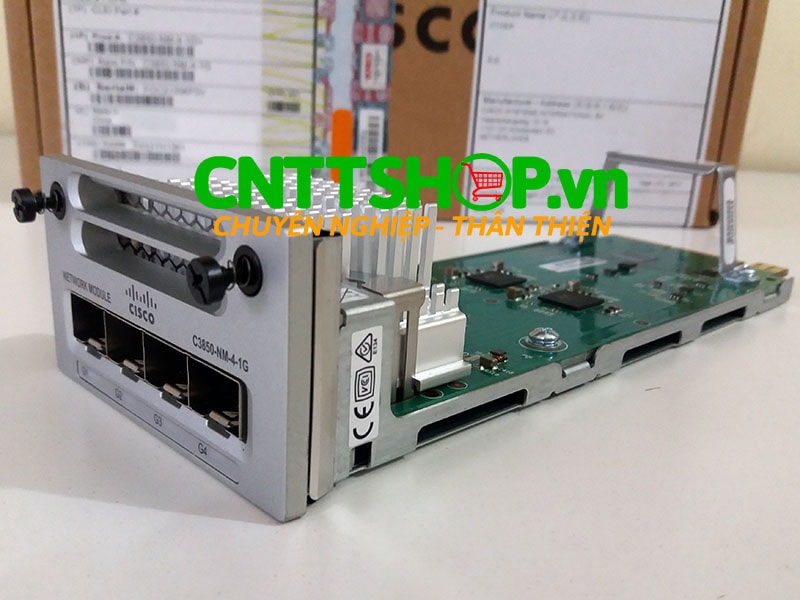 C3850-NM-4-1G Catalyst 3850 4 x Gigabit Ethernet Network Module