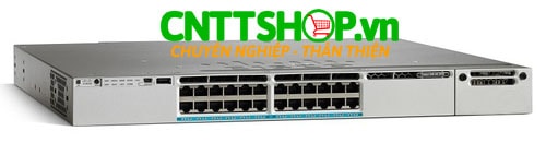Switch Cisco WS-C3850-24UW-S  Cisco Catalyst 3850 24 Port UPOE with 5 access point licenses IP Base IP Base