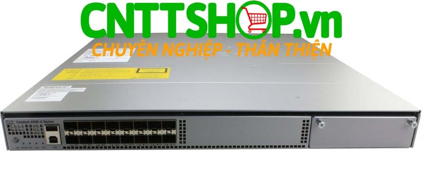 Switch Cisco WS-C4500X-F-16SFP+ Catalyst 4500-X 16 Port 10GE IP Base, Back-to-Front Cooling, No P/S