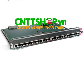 WS-X4124-RJ45 Cisco Catalyst 4500 10/100 Module, 24 ports (RJ-45)