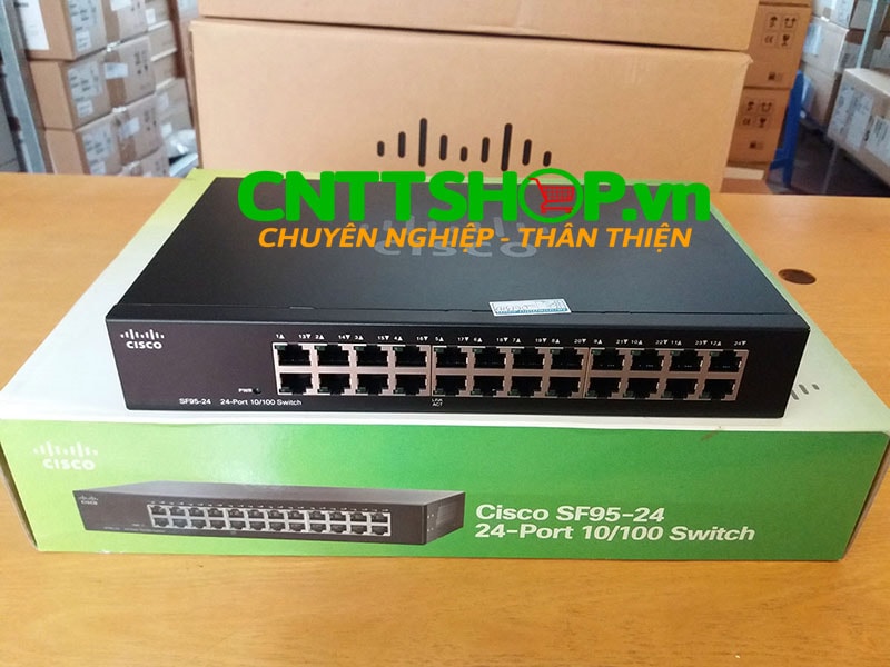 Switch Cisco SF95-24 24-Port 10/100 Mbps Giá Rẻ