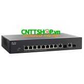 Switch Cisco SG300-10MPP-K9 8 PoE+ 124W, 2 combo M -GBIC ports Switch Cisco SG300-10MPP-K9 8 PoE+ 124W, 2 combo M -GBIC ports