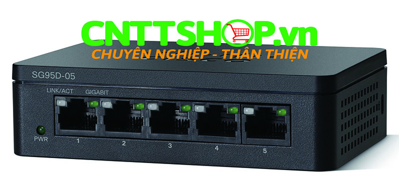 Switch Cisco SG95D-05 5 Ports 10/100/1000 Mbps Giá Rẻ